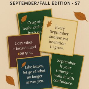 30 Luxury Fall Lunch Box Notes for Teens – September Edition (Printable, Limited Fall Edition)