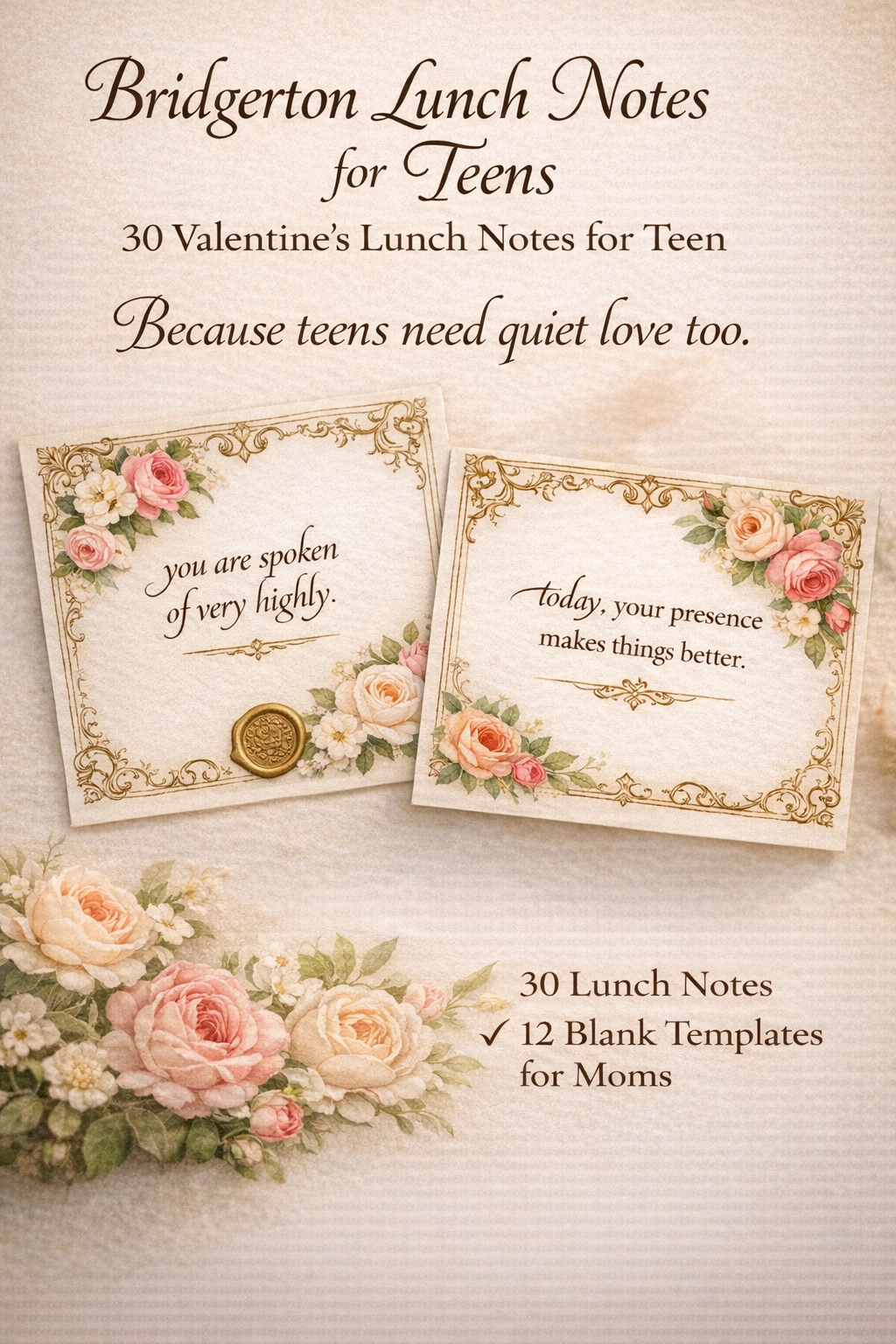 bridgerton inspired valentine lunch notes for teens | lunch box notes for teen girl | briderton lunch box notes | lunch box notes for teens bridgerton inspired valentine lunch notes for teens | lunch box notes for teen girl | briderton lunch box notes | lunch box notes for teens