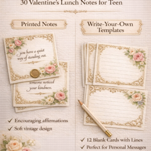 bridgerton inspired valentine lunch notes for teens | lunch box notes for teen girl | briderton lunch box notes | lunch box notes for teens