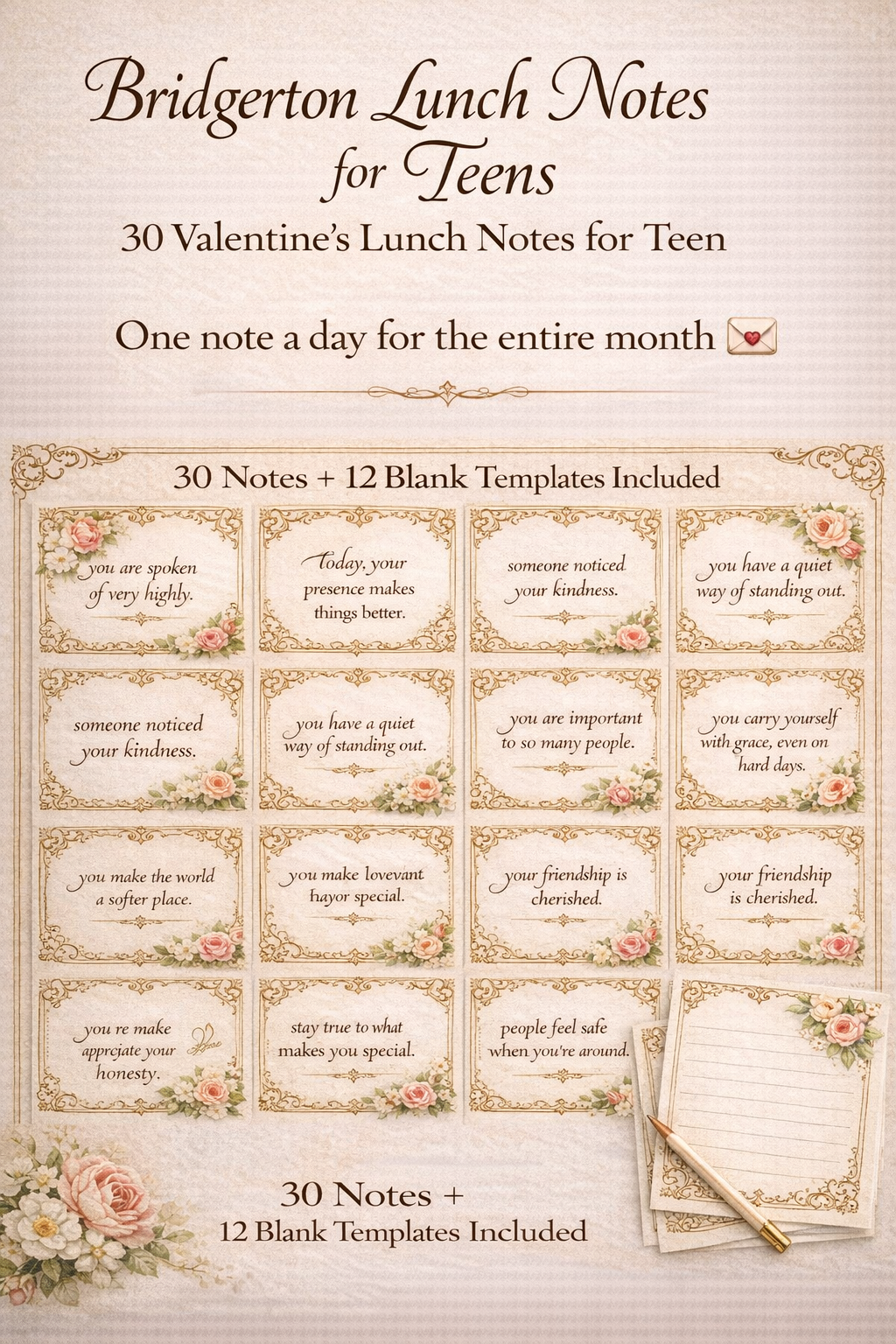 bridgerton inspired valentine lunch notes for teens | lunch box notes for teen girl | briderton lunch box notes | lunch box notes for teens bridgerton inspired valentine lunch notes for teens | lunch box notes for teen girl | briderton lunch box notes | lunch box notes for teens
