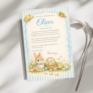 personalized easter bunny letter | letter from easter bunny | letter from easter bunny coming early | letter from easter bunny egg hunt | letter from easter bunny scavenger hunt | letter from easter bunny coming late | letter from easter bunny to kids | easter bunny letter to kids | easter bunny letter printable | personalised letter from easter bunny | easter bunny letter ideas | easter letter | easter egg hunt | letter easter bunny |